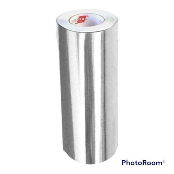 12" x 1 YD Chrome Mirror Sticker Vinyl Decal Oracal 352 Print Polyester Film - Picture 2 of 2